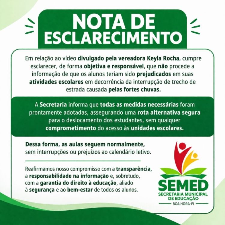 : divulgação/SEMED